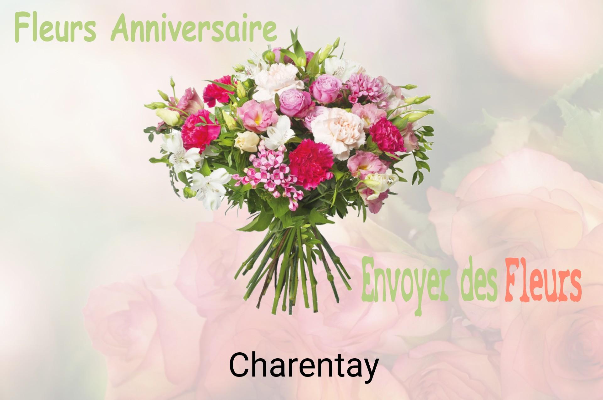Bouquet de fleurs d’anniversaire livré à Charentay